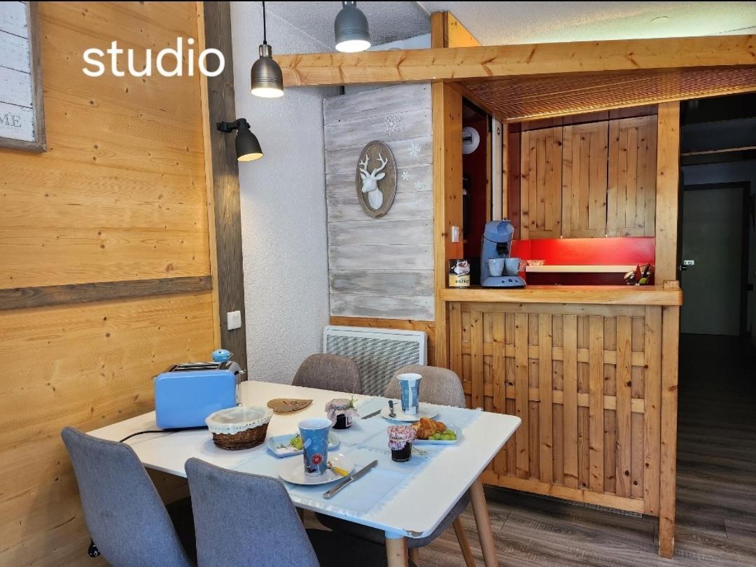 Arc 2000 - Appartement Ou Studio Avec Balcon Et Vue Les Arcs  外观 照片